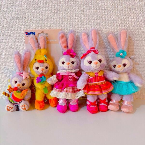 ステラルー ぬいぐるみバッジ 香港 TDS レア 最終値下げ セール ディズニー イースター タグ付
