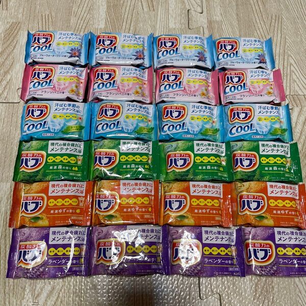 花王 炭酸力のバブ【24錠】cool12錠 通常12錠