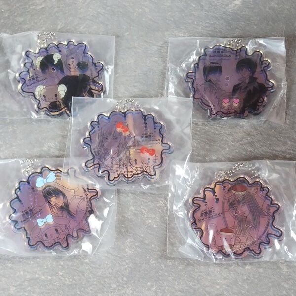 伊藤潤二×サンリオキャラクターズ アクリルチャーム 5種 ガチャ