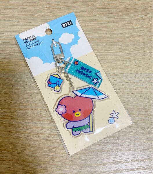 【新品未開封】【公式】 BT21 アクリルキーホルダー アクキー BTS V テテ TATA