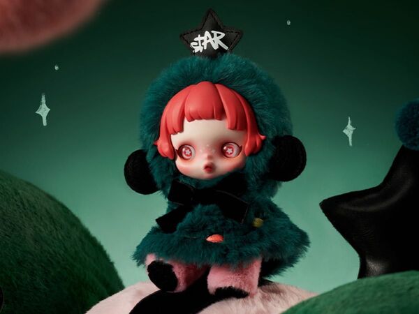 SKULLPANDA Winter Symphony シリーズ ぬいぐるみペンダント Partita POPMART
