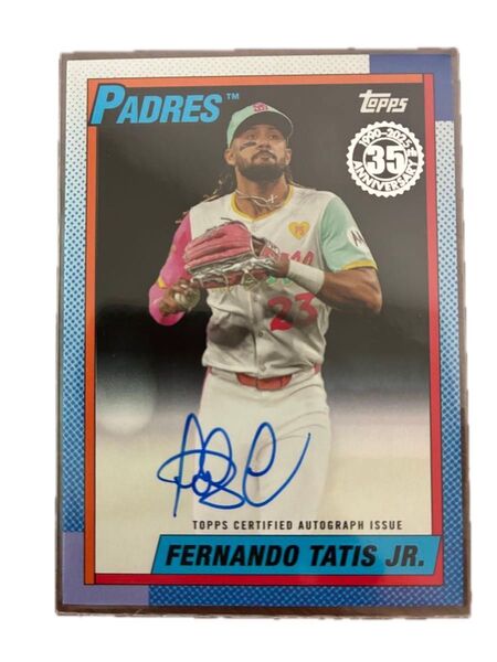 Topps SERIES2 2025 MLB タティス .JR 直筆サインオート /10シリアル Baseball
