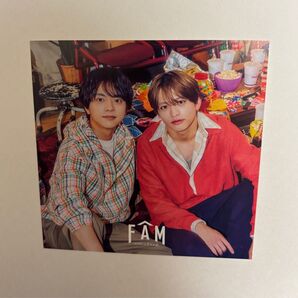 timelesz FAM 通常盤 アナザージャケット 佐藤勝利 猪俣周杜