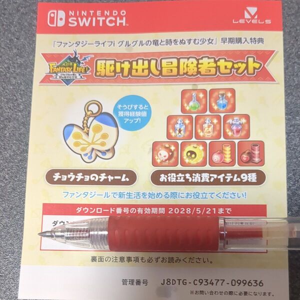 ファンタジーライフi グルグルの竜と時をぬすむ少女 駆け出し冒険者セット スイッチ版
