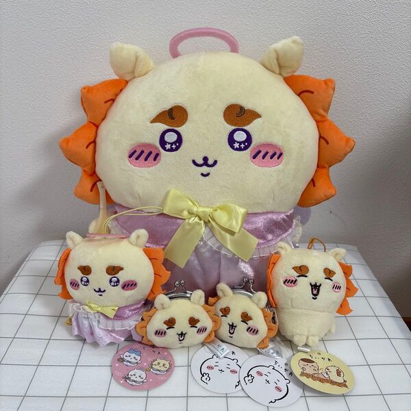 ちいかわ シーサー ぬいぐるみ マスコット がま口ポーチ 5点