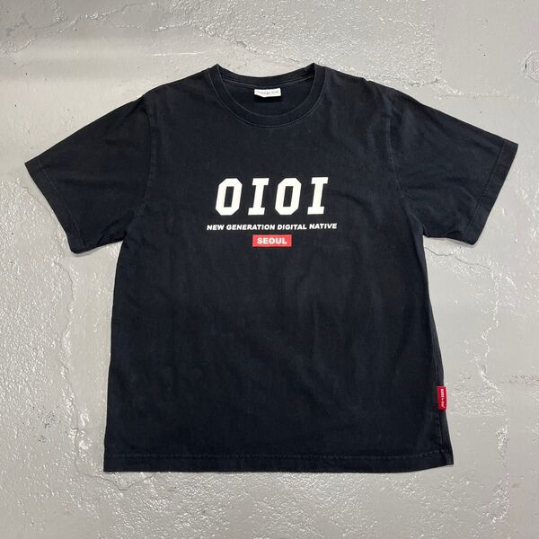 Mサイズ OIOI Tシャツ 韓国ブランド ブラック