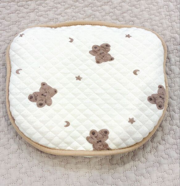 coperta ベビー枕 ドーナツ枕 くま柄