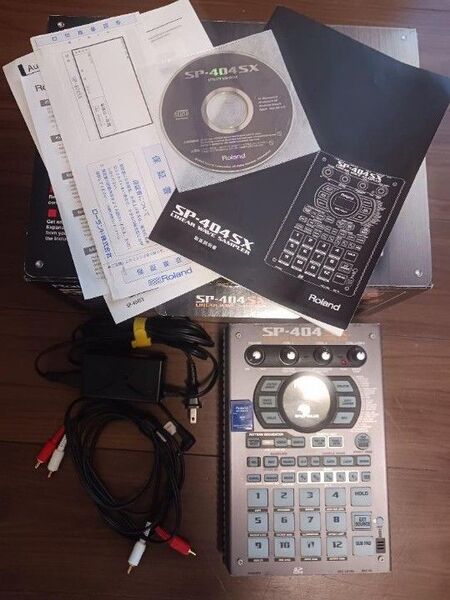 【名機】サンプラー Roland SP-404SX ローランド 付属品多数