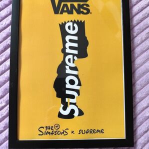 インテリアオマージュポスター VANS × Supreme × Simpsons コラボポスター バート