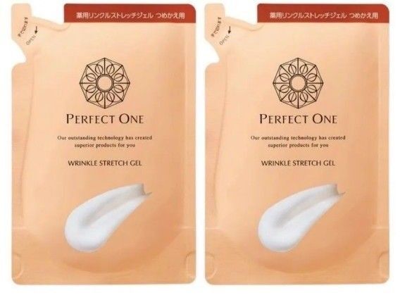 パーフェクトワン 薬用リンクルストレッチジェル(つめかえ)50g ×2