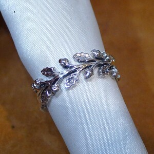 SR1947 Ring Silver 925 поощрял кольцо № 19 Tsurusakusakusa бесплатная доставка
