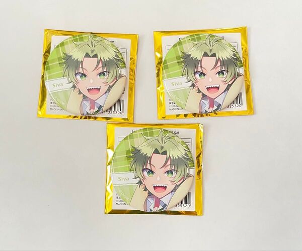 カラフルピーチ パラぴち 缶バッジ シヴァさん 3個
