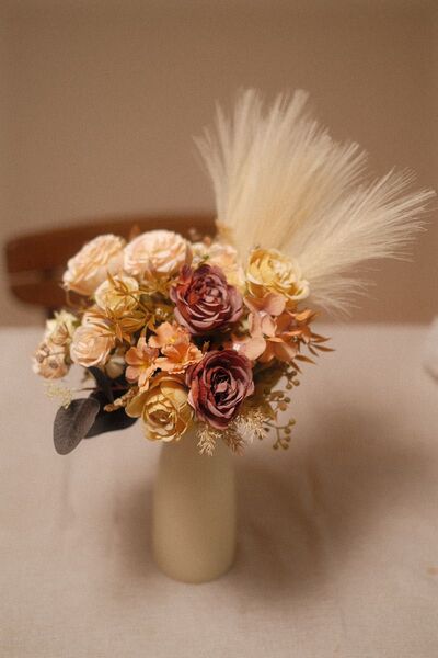 アーティシャルフラワー ブーケ 造花 ハンドメイド 結婚式 前撮り ウェルカムスペース
