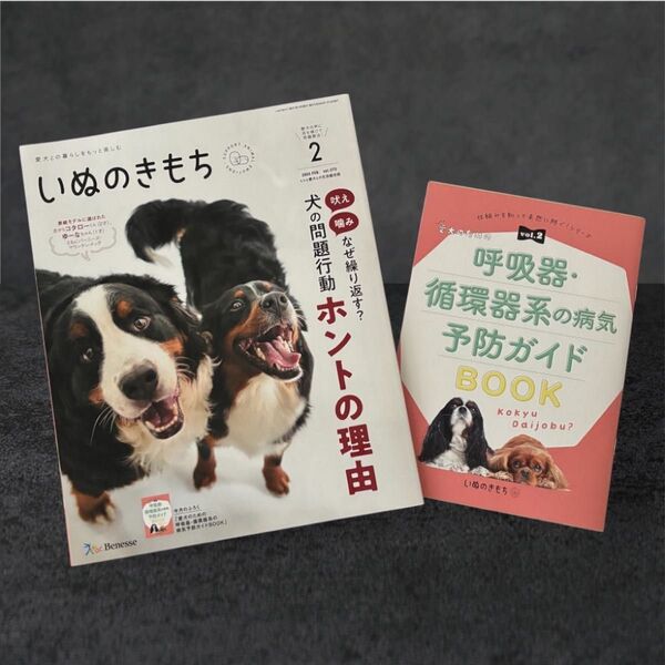 いぬのきもち2025年2月号&付録付き ベネッセ