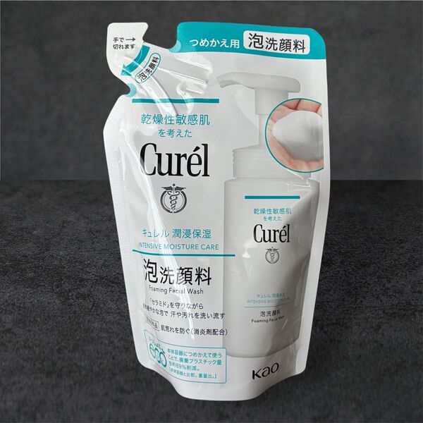 キュレル 泡洗顔料 つめかえ用 130ml