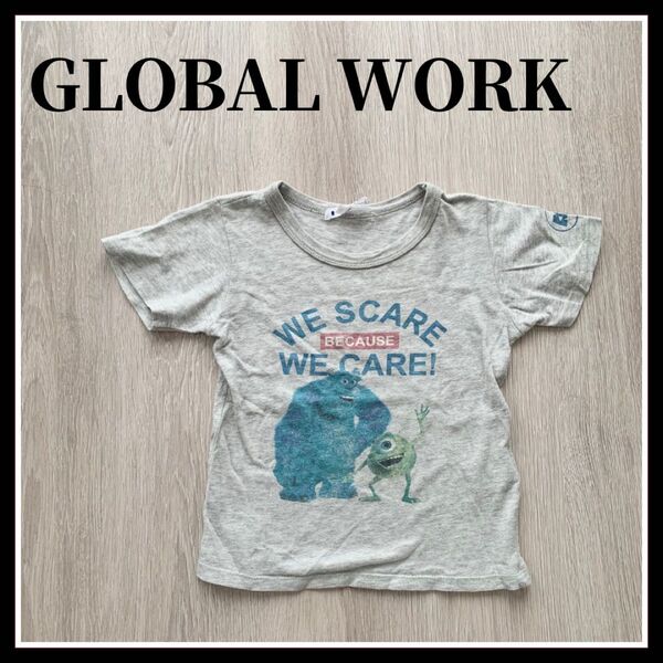 GLOBAL WORK グローバルワーク Tシャツ 半袖 モンスターズインク