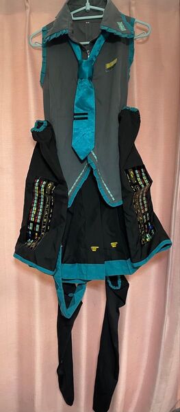 ウィッグ付き 初音ミクコスプレセットMサイズ