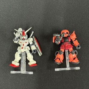 モビルスーツアンサンブル00 ガンダム、シャアザク2種セット