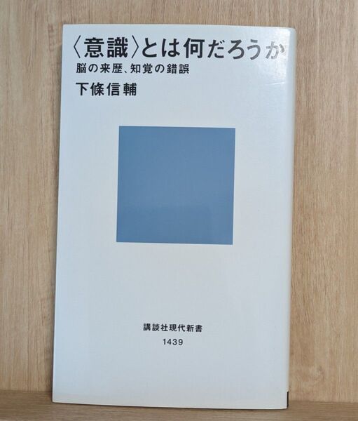 【即決・送料無料】意識とは何だろうか 脳の来歴、知覚の錯誤 下条信輔 講談社現代新書