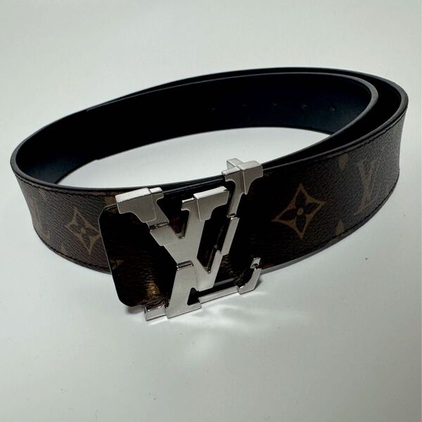 レア 現行モデル LOUIS VUITTON ルイヴィトン ベルト モノグラム ブラウン