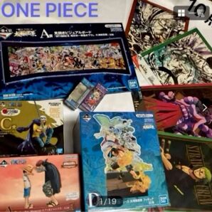 未使用品 ONEPIECE ワンピース1番くじフィギュア ワーコレ 尾田栄一郎 BANDAI 非売品 10点まとめ売り