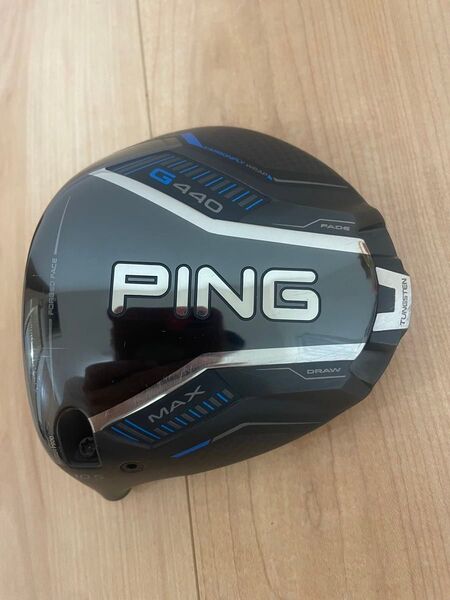 PING G440 MAX 10.5 ドライバー 1W ヘッド 単品 レフティ 左