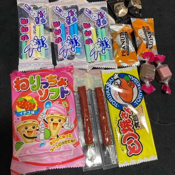 お菓子詰め合わせ カルパス ねりっちょソフト うさぎマンボ ラムネ 飴 チョコ とりやきさん太郎 まとめ売り お試し