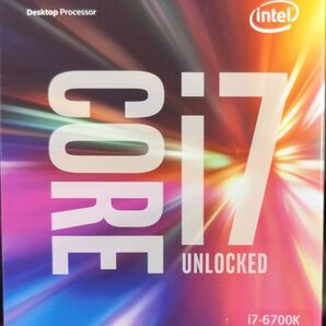 インテル Core i7 6700K BOX CPU 動作確認済み