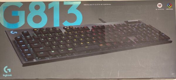 Logicool G ゲーミングキーボード G813-TC 有線 タクタイル 茶軸 薄型