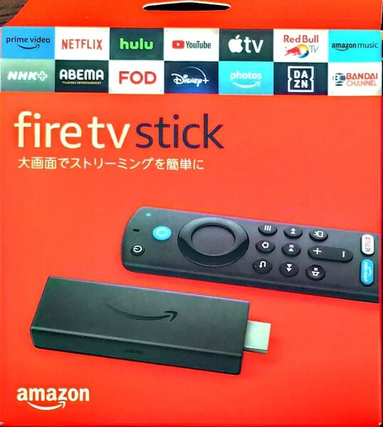 新品未開封品 Amazon Fire TV Stick Alexa対応音声認識リモコン付属 (第3世代)