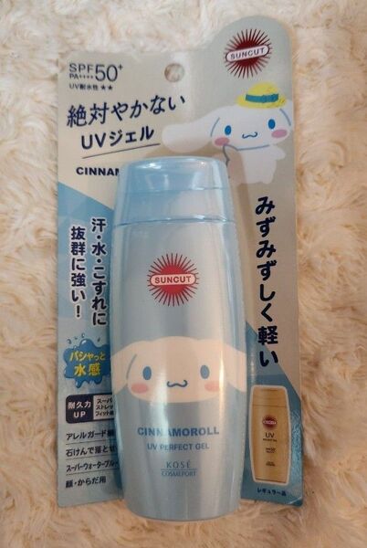 サンカット パーフェクトUV ジェル SPF50+PA++++ 80g シナモロールパッケージ