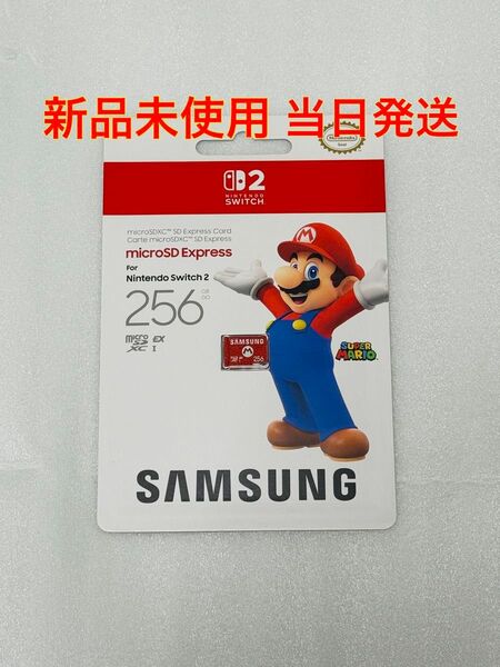 Samsung microSD Express Card 256GB for Nintendo Switch 2 サムスン