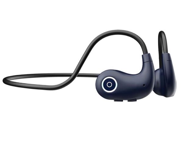 ワイヤレスイヤホンBluetooth 5.4イヤーカフ型 超軽量 (ブルー)