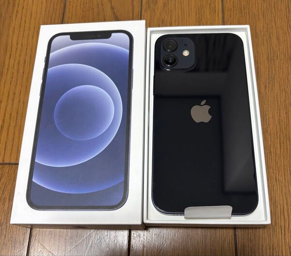 iPhone12 64g 黒【利用制限無し・SIMフリー・部品交換歴無し】 即日発送