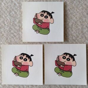 クレヨンしんちゃん 海外ステッカー まとめ売り 3枚 しんちゃん