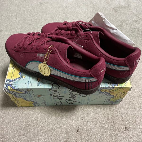 【新品未使用】プーマ PUMA ワンピースコラボ 赤髪のシャンクス スエード