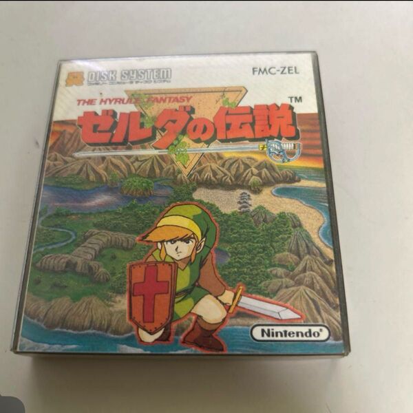 ゼルダの伝説 箱説付 ファミコンディスク
