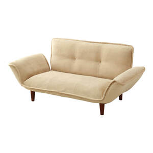  compact couch sofa [Zuera-s error ]( pocket coil reclining nappy type made in Japan )SH-07-ZUR-BE beige 