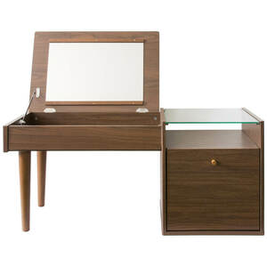  low desk dresser Alain(a rain ) dark brown DR-440_DBR