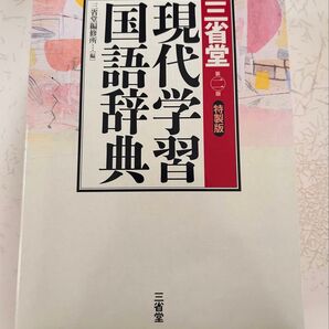 新品 三省堂 特製版 現代学習国語辞典