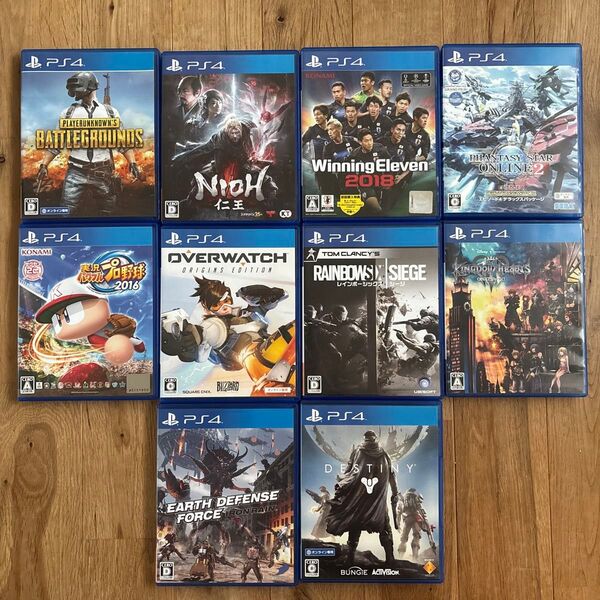 プレステ4 PS4ソフト10本セットまとめ売り