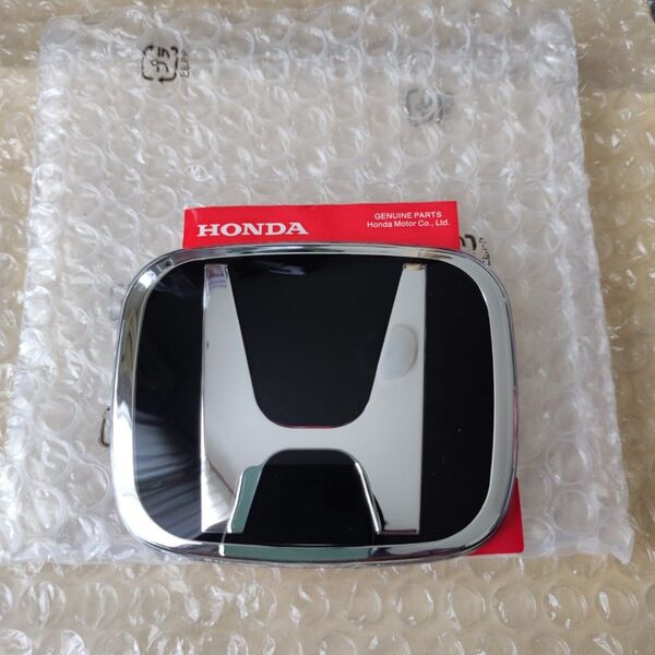 HONDA ホンダ エンブレム 黒 92 × 75mm 未使用品