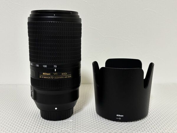 【美品】NIKKOR レンズ AF-P NIKKOR 70-300mm f/4.5-5.6E ED VR