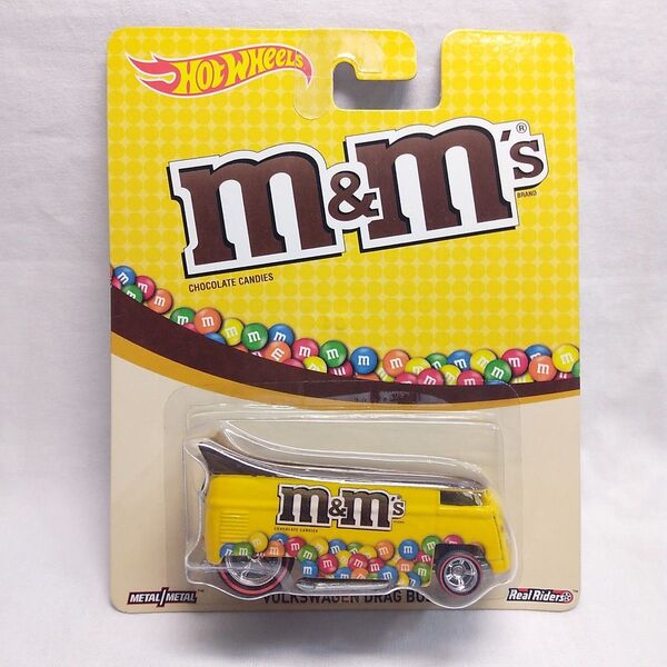 ホットウィール M&M's フォルクスワーゲン ドラッグバス/Hot Wheels Pop Culture エムアンドエム