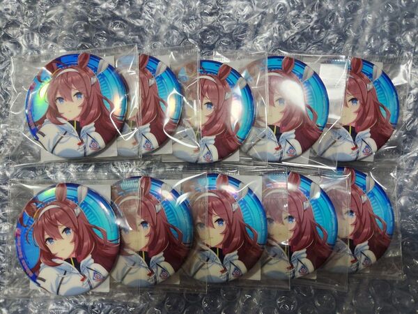 ミホノブルボン 缶バッジ 10個 コスモピュエラ ウマ娘