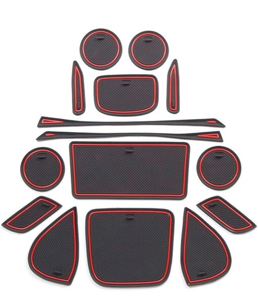 【専用設計】トヨタ ヤリスクロス(2020年8月~現行)インテリアラバーマットセット ノンスリップ&防音