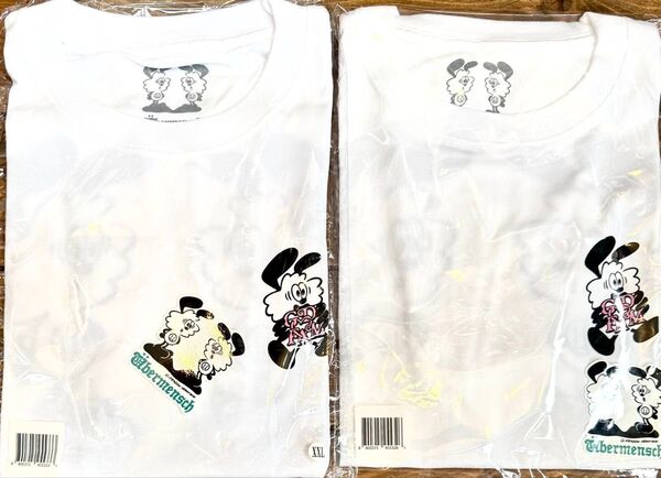 VERDY x G-DRAGON Ubermensch カップル T-Shirt 白(XXL)+白(XL)セット 新品未使用
