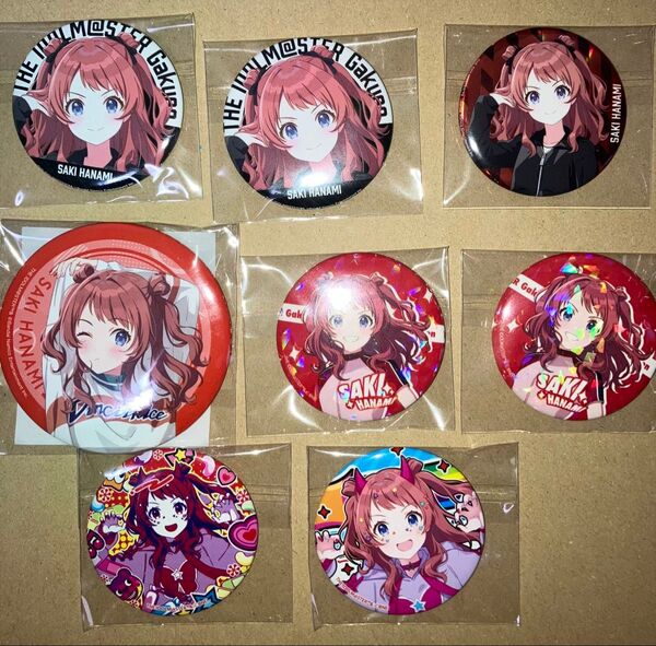 学園アイドルマスター 学マス 花海咲季 缶バッジ カード類 まとめ売り