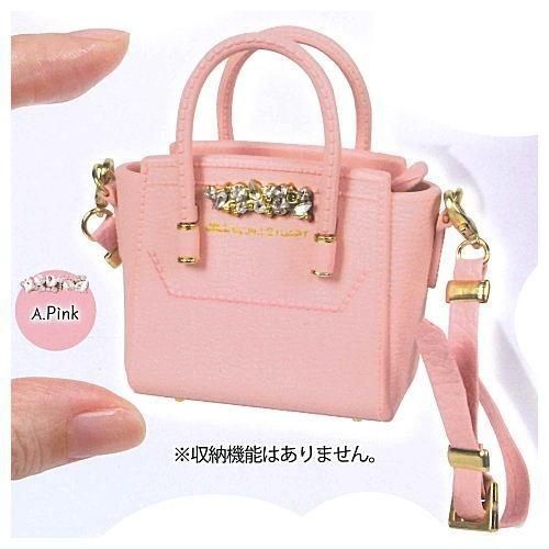 JILL by JILL STUART ミニビジュー ロイヤルトート キーホルダー ピンク ホワイト 2種
