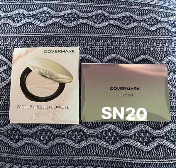 COVERMARK SILKY FIT ファンデーション SN20 シルキーフィット カバーマーク フェイスアッププレストパウダー
